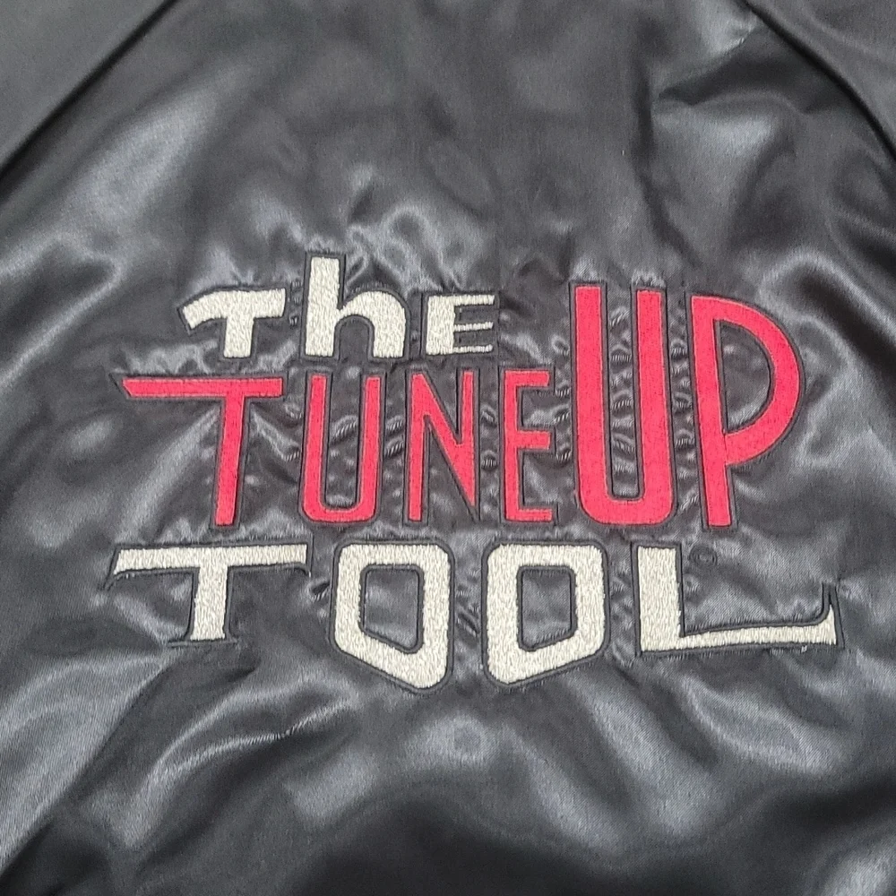 King Louie Satin Bomber Jacket Size XL